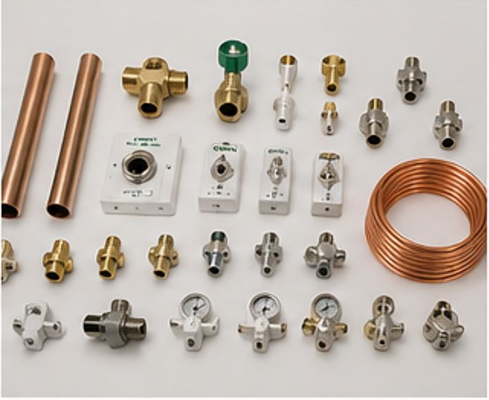Medical Gas Pipeline Accessories - Aldvin
