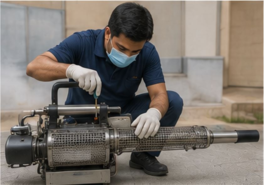 Hospital Fumigation Machine Maintenance - Aldvin