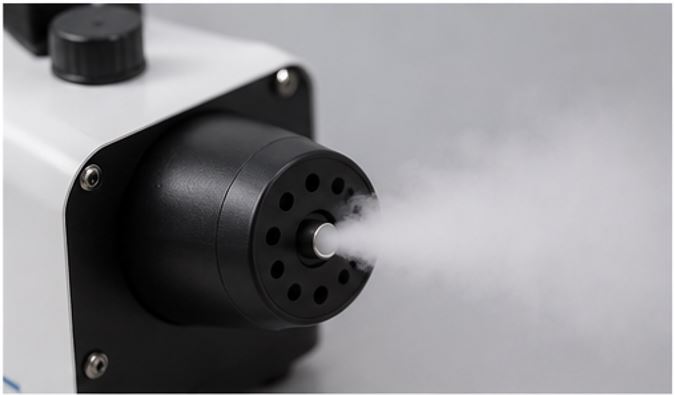 Table Top Fogger Machine Nozzle and Mist Outlet